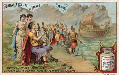 Orphée jouant de sa lyre